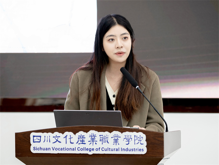 四川大学孙唯祎博士。屈培泉摄